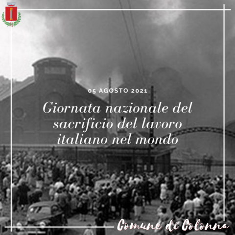 Giornata nazionale del sacrificio del lavoro italiano nel mondo